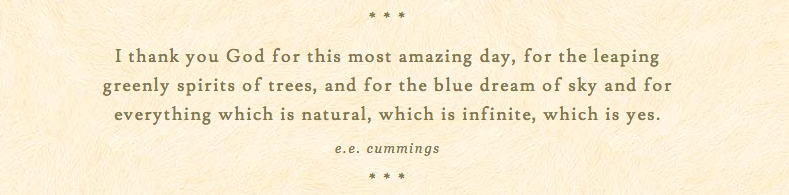 ee cummings poem 