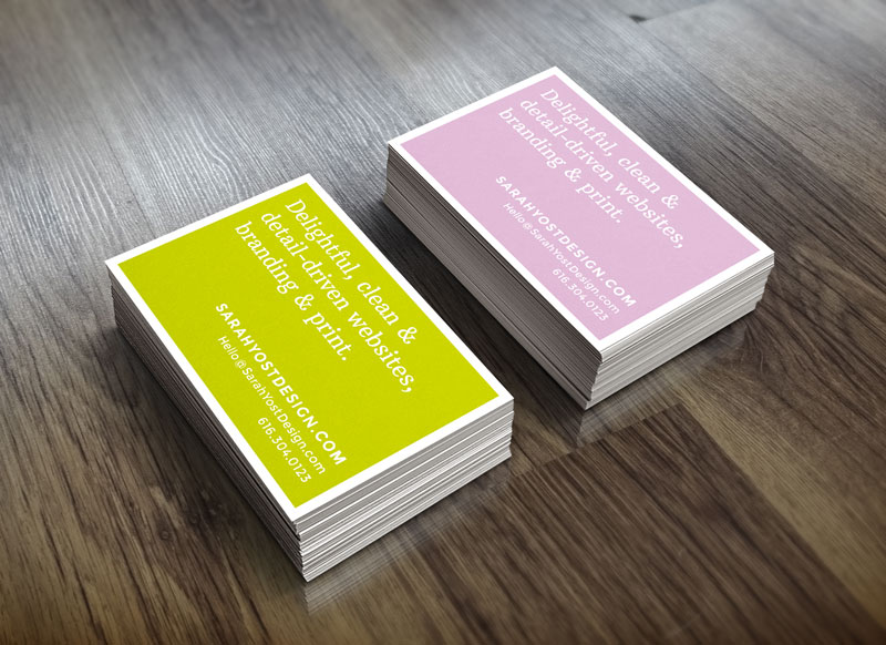 Moo business cards mock-up