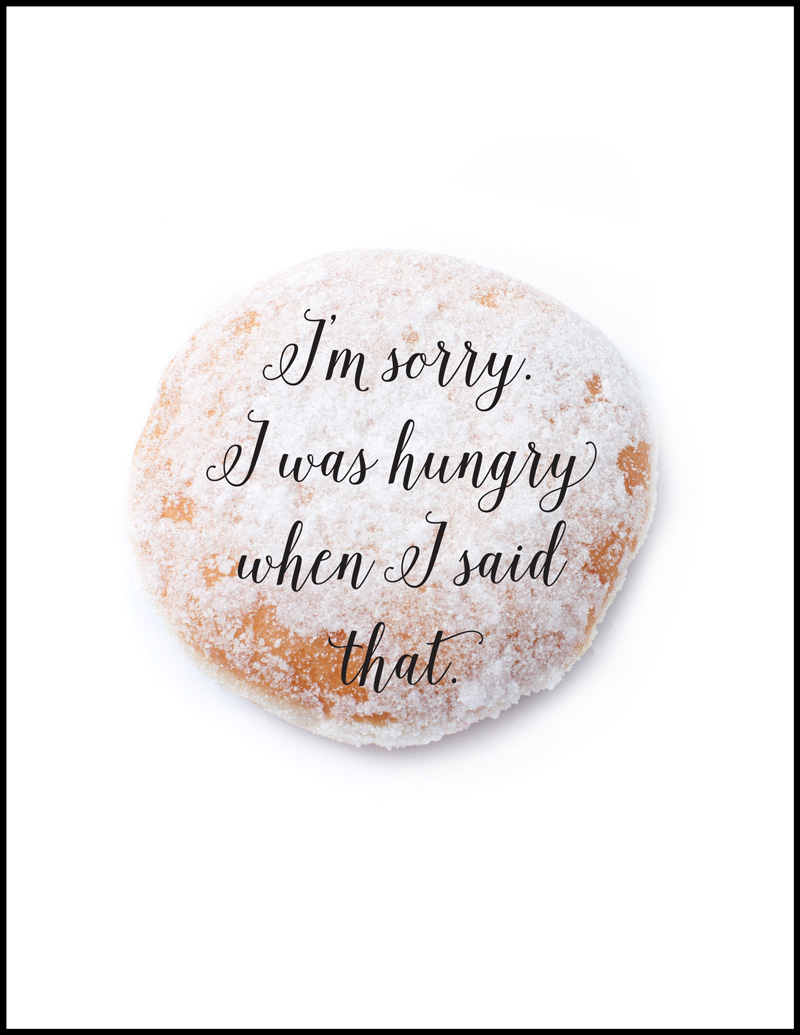 Hangry Poster - Donut